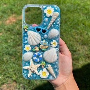 iPhone 13 Pro Max Case Custom Made 🐚🏝️